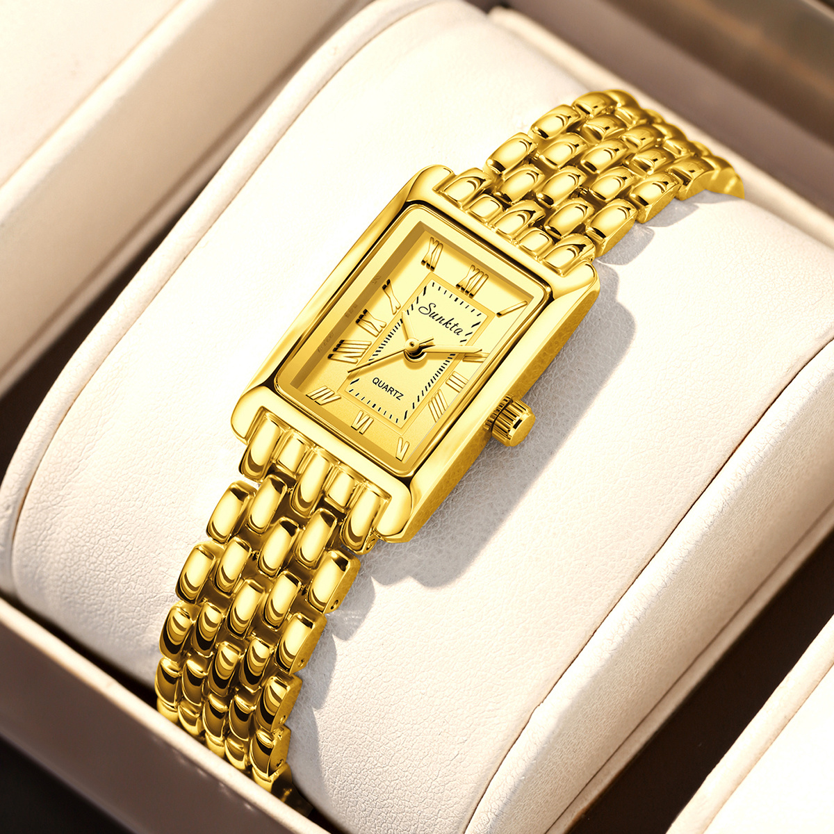 Women's Compact Minimalist Quartz Watch, Elegant Versatility